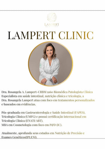 Consulta Tricológica sistêmica com a Dra.Rosangela Lampert